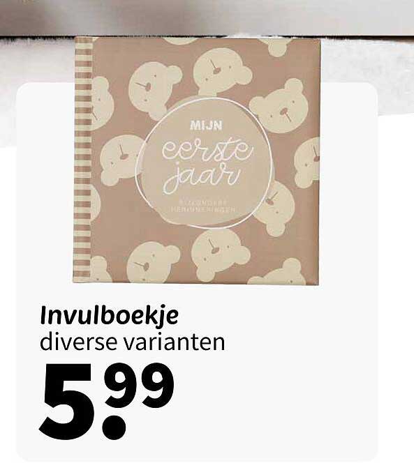 Invulboekje