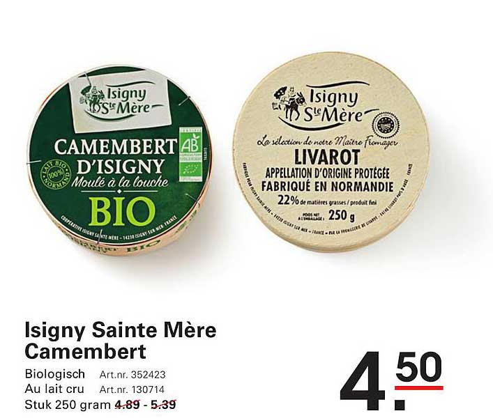 Isigny Sainte Mère Camembert