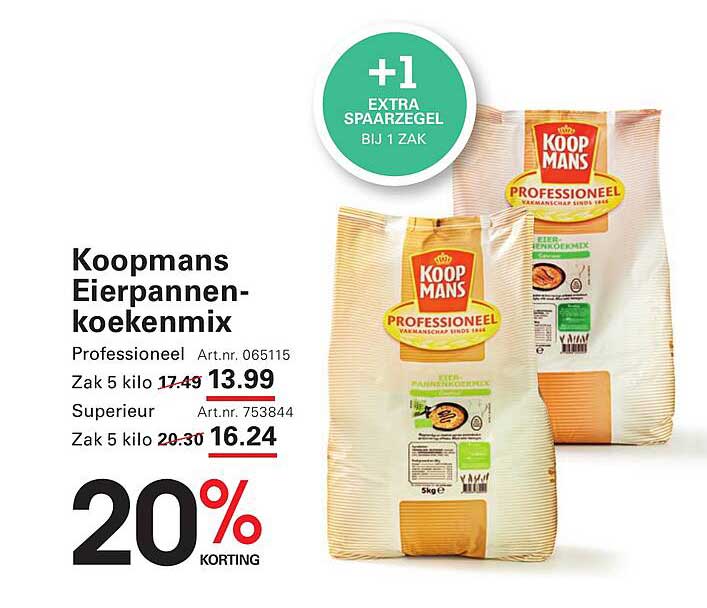 Koopmans Eierpannenkoekenmix