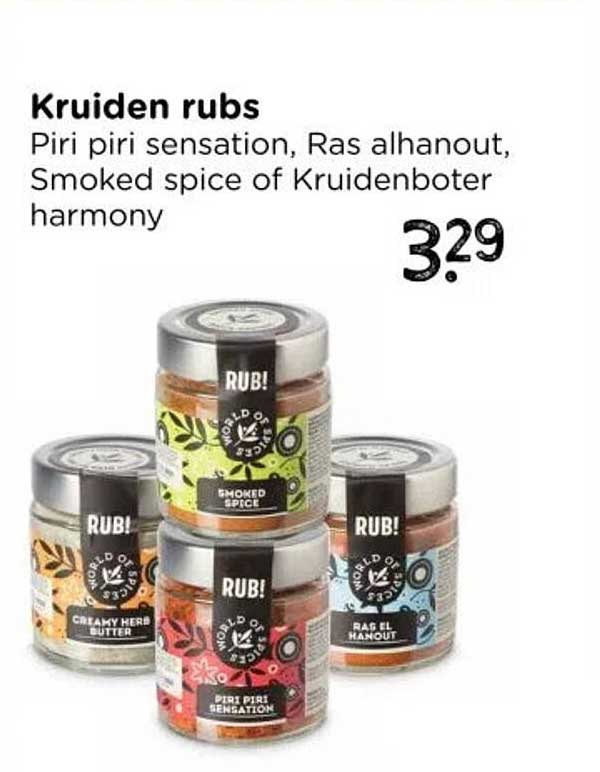 Kruiden rubs