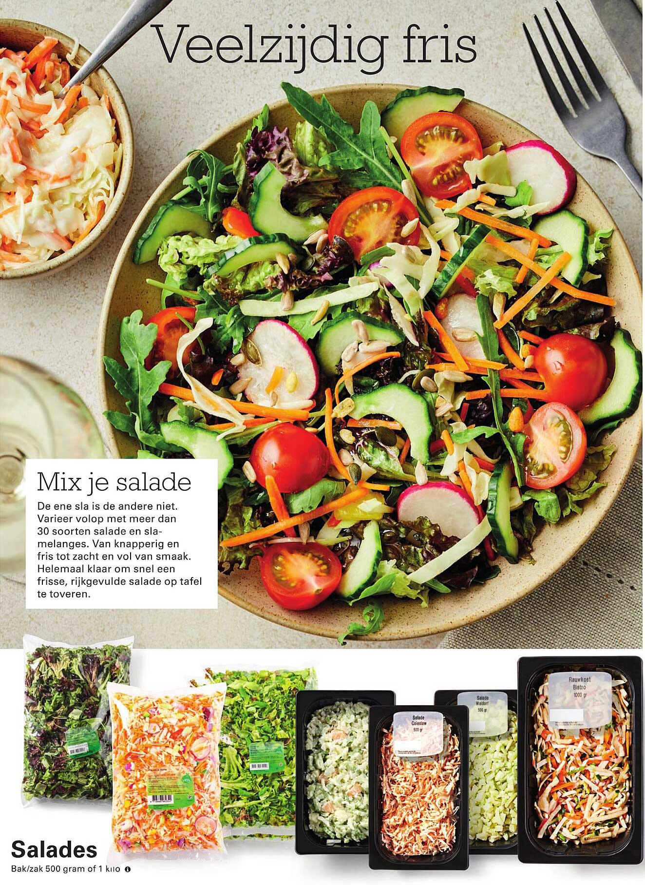 Mix je salade