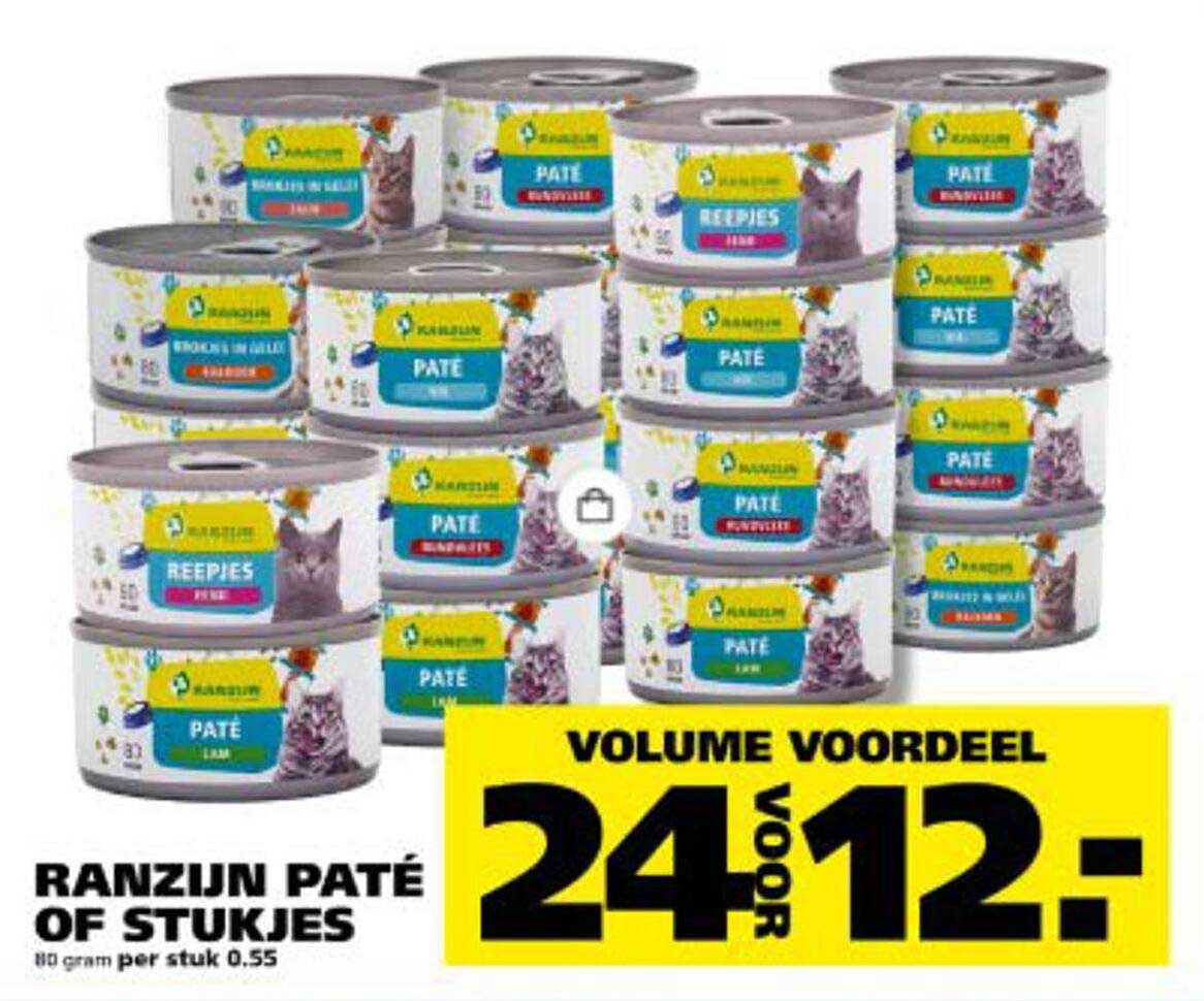 Ranzijn Paté of Stukjes