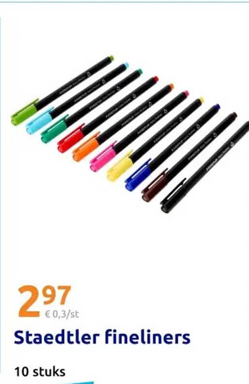 Staedtler fineliners