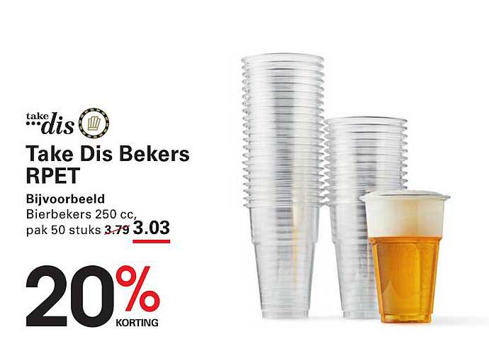 Take Dis Bekers RPET