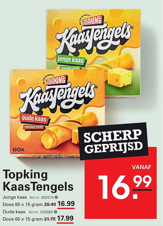 Topking KaasTengels