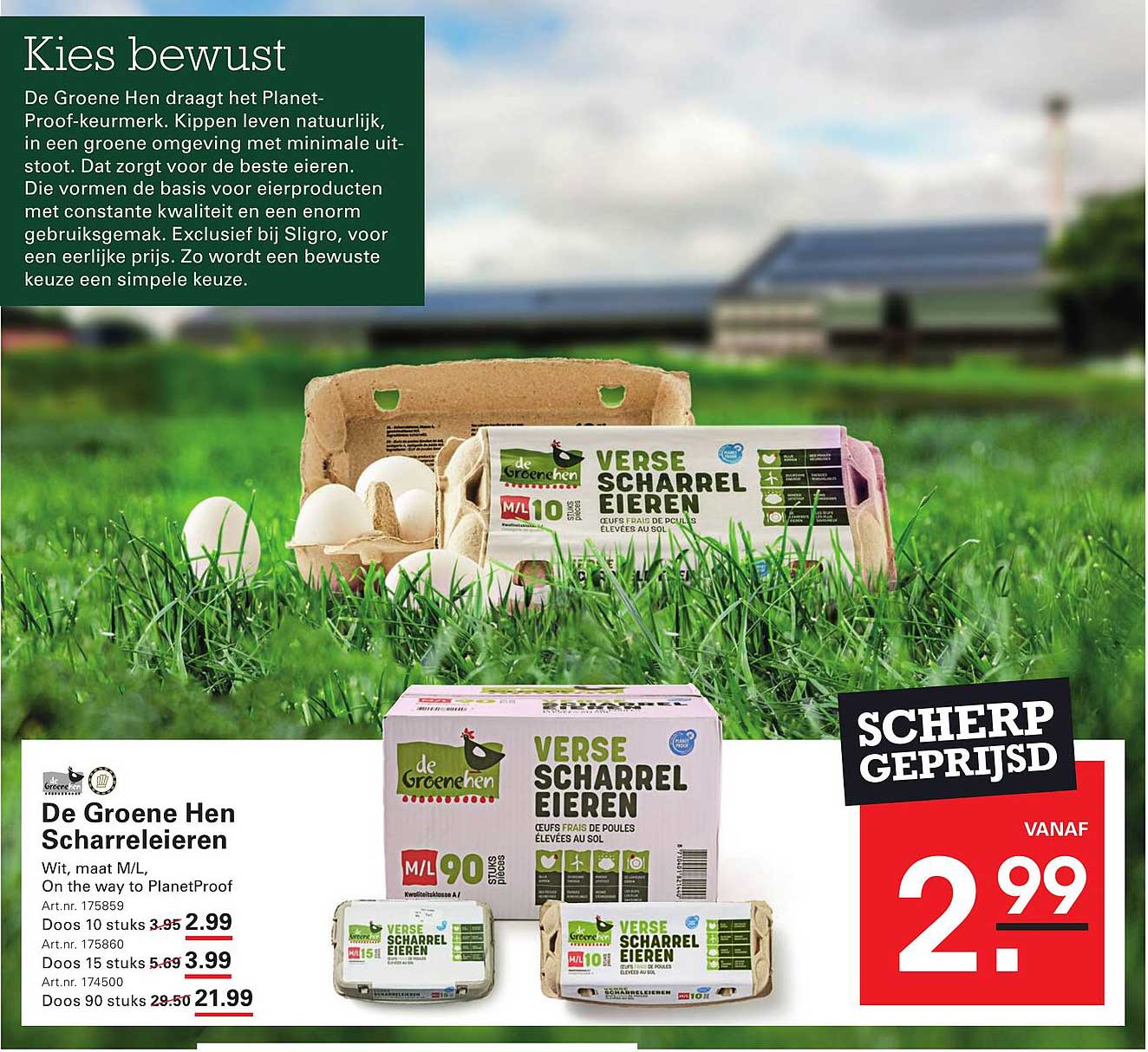 Verse Scharrel Eieren