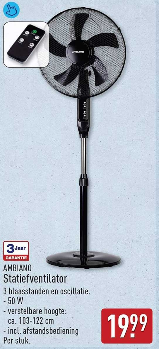 AMBIANO Statiefventilator