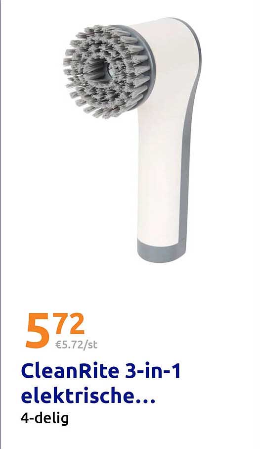 CleanRite 3-in-1 elektrische... 4-delig