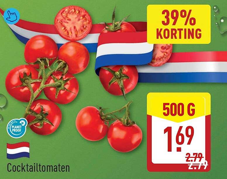 Cocktailtomaten 39% korting
