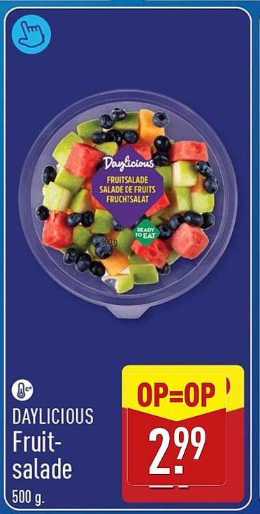 DAYLICIOUS Fruit-salade 500 g OP=OP