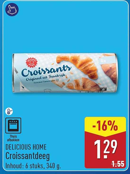 DELICIOUS HOME Croissantdeeg