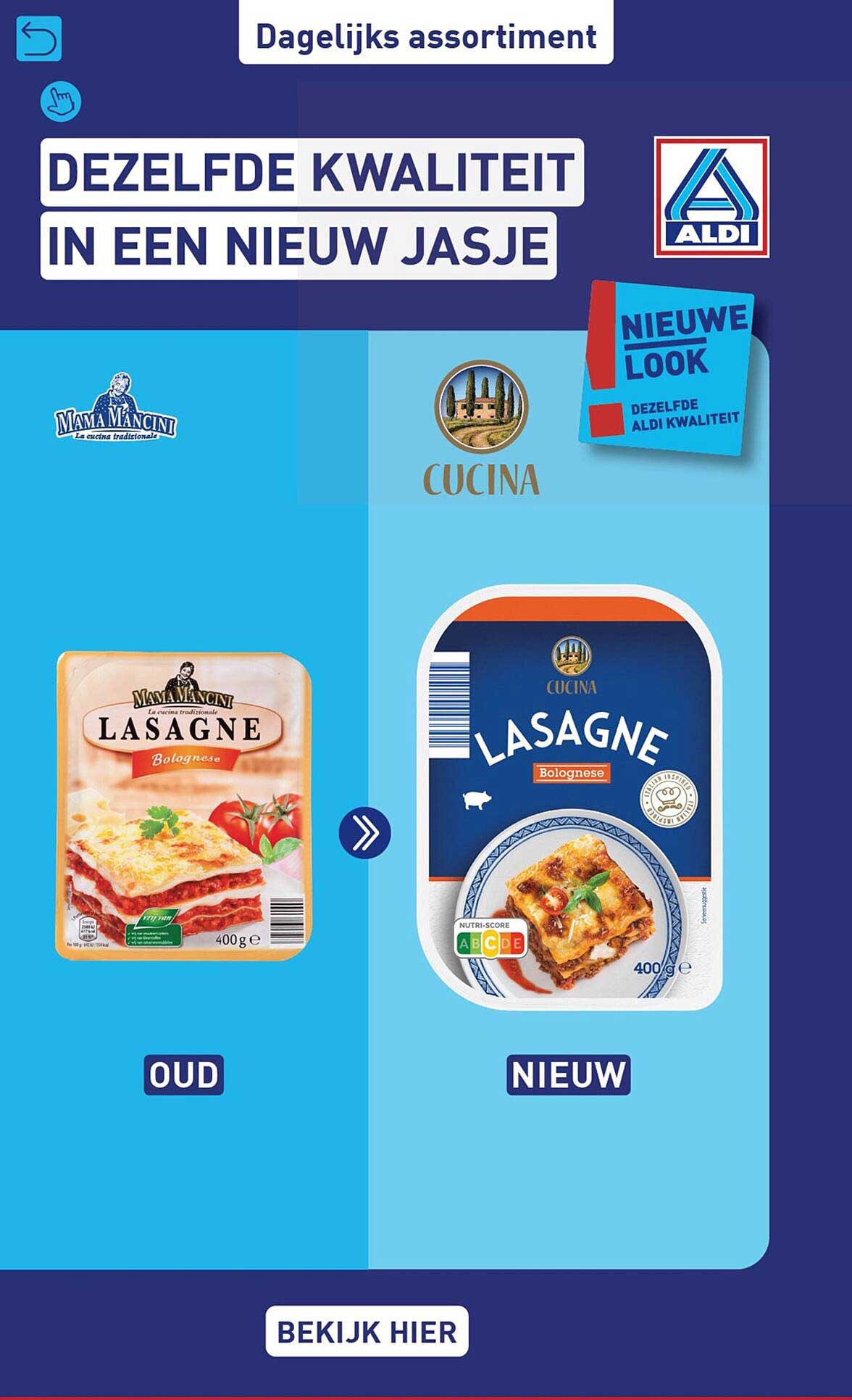 DEZELFDE KWALITEIT IN EEN NIEUW JASJE