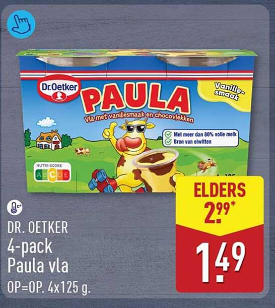 DR. OETKER 4-pack Paula vla