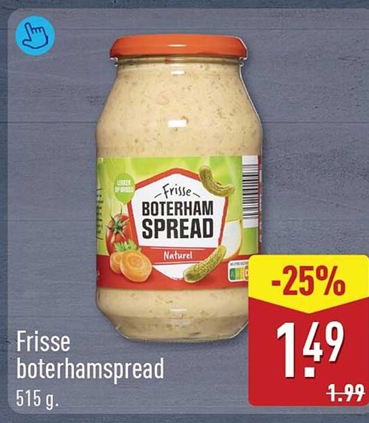 Frisse boterhamspread 515 g.