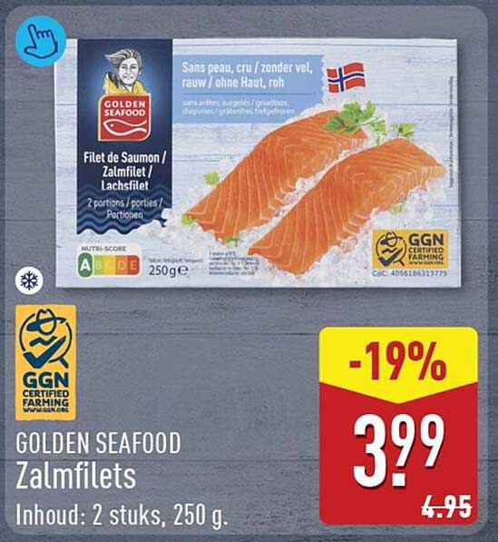GOLDEN SEAFOOD Zalmfilets