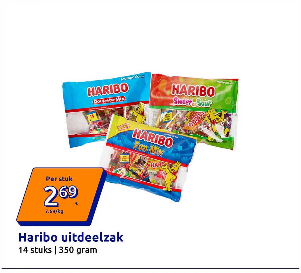Haribo uitdeelzak