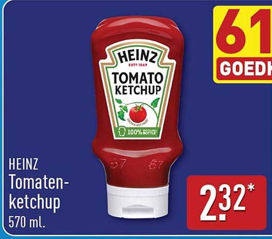 HEINZ Tomatenketchup 570 ml.