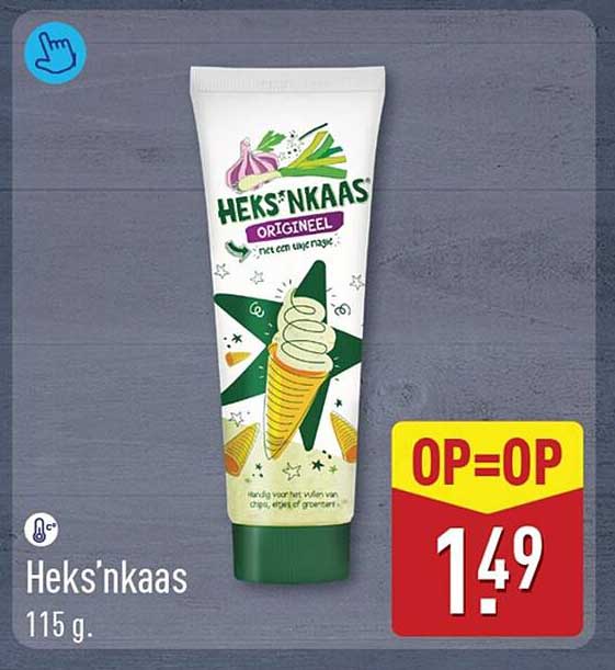 Heks'nkaas 115 g OP=OP