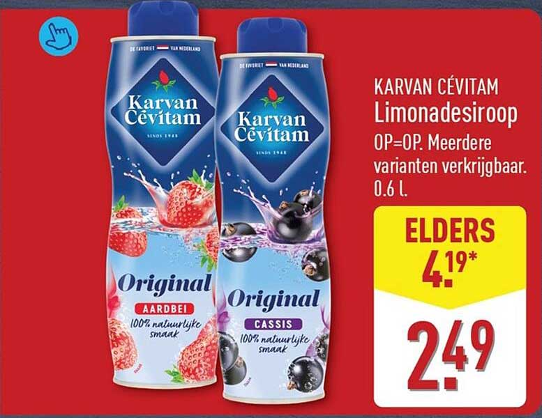 KARVAN CÉVITAM Limonadesiroop