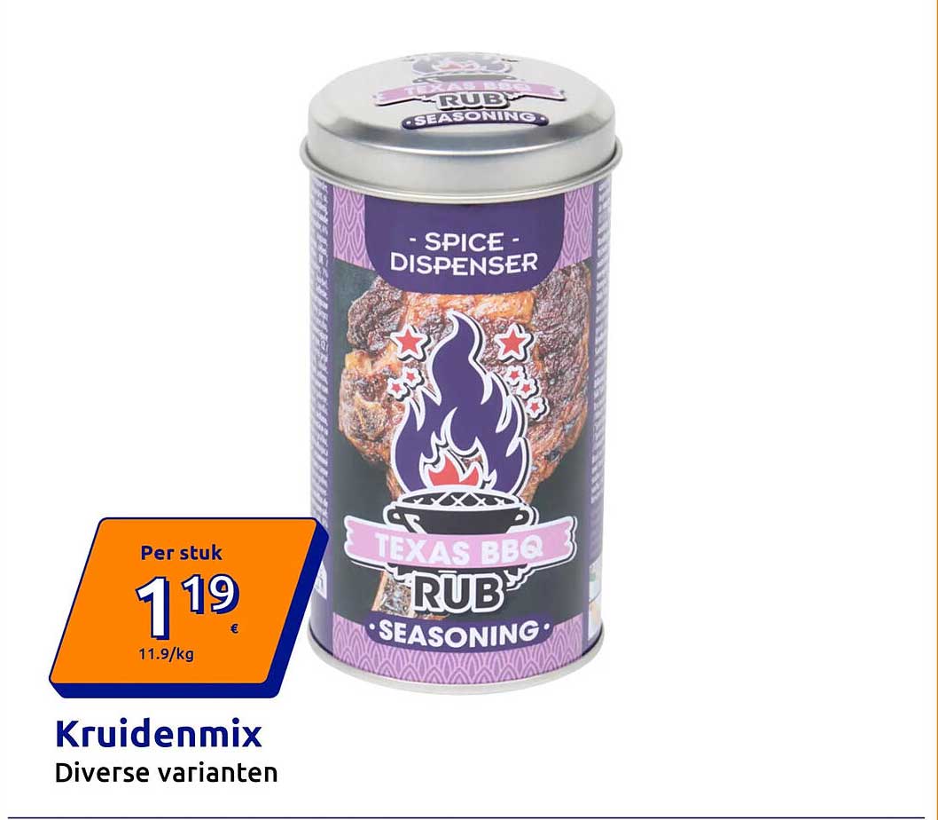 Kruidenmix Diverse varianten