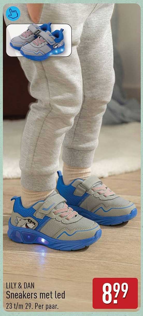 LILY & DAN Sneakers met led