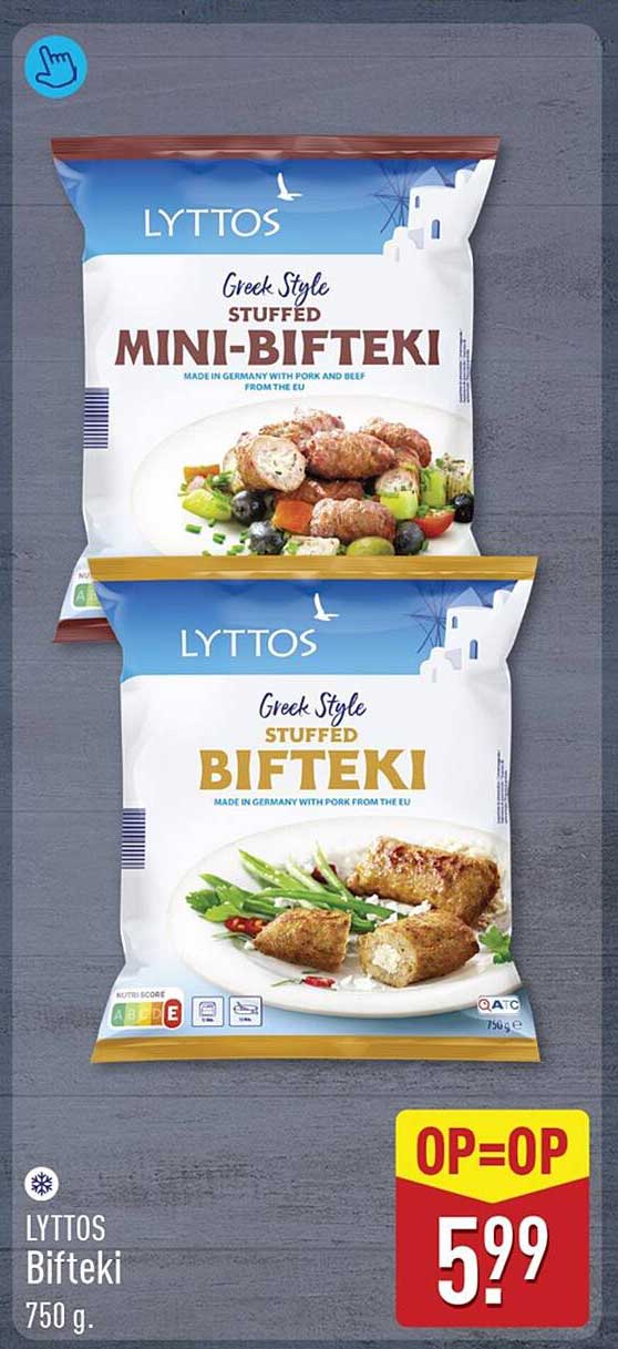 LYTTOS Bifteki 750 g. OP=OP
