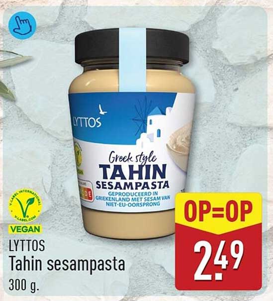 LYTTOS Tahin sesampasta 300 g