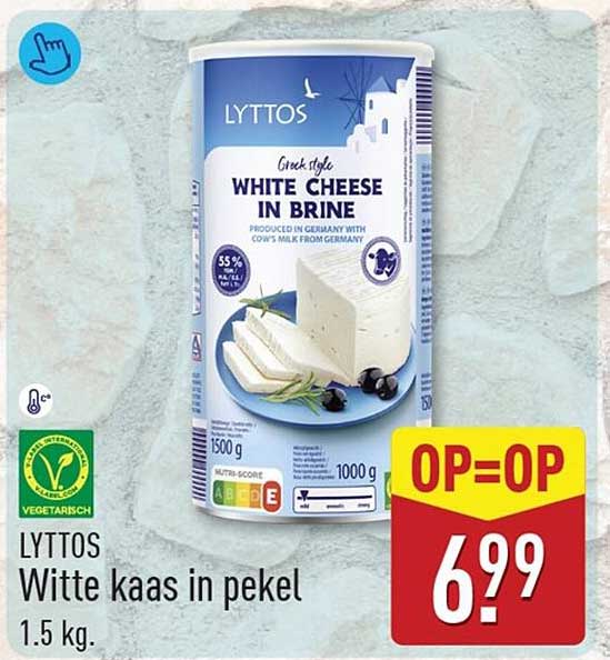 LYTTOS Witte kaas in pekel