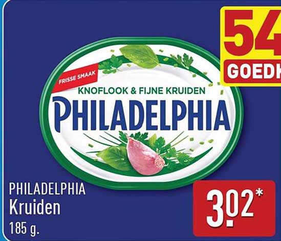PHILADELPHIA Kruiden 185 g.