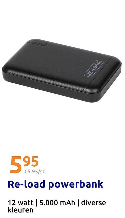 Re-load powerbank