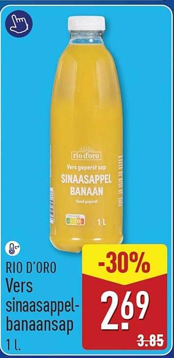 RIO D'ORO Vers sinaasappel-banaansap 1 l. -30%