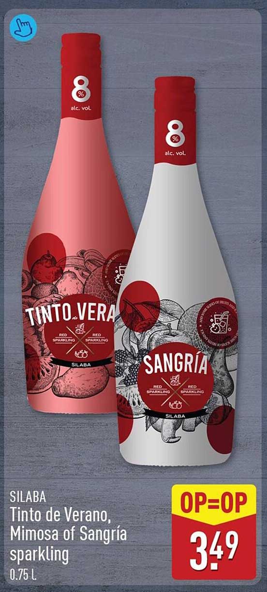SILABA Tinto de Verano, Mimosa of Sangría sparkling 0.75 l.