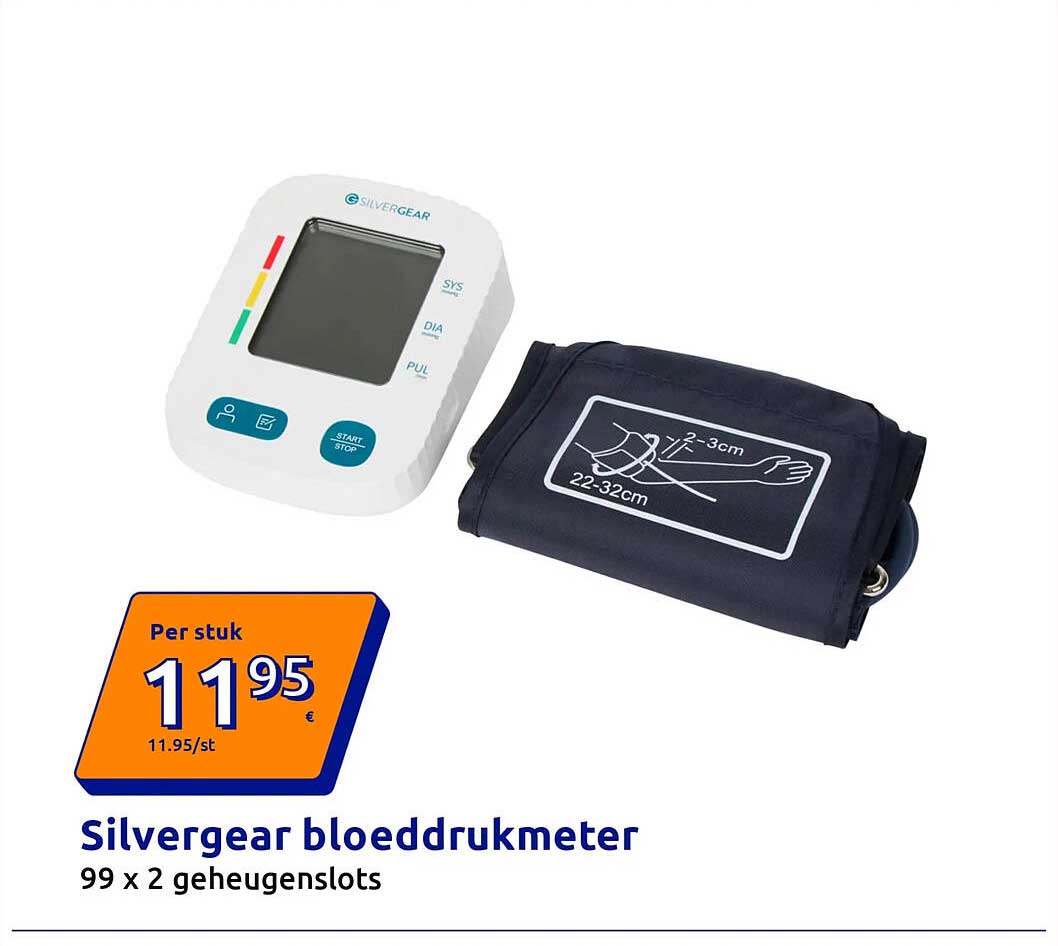 Silvergear bloeddrukmeter