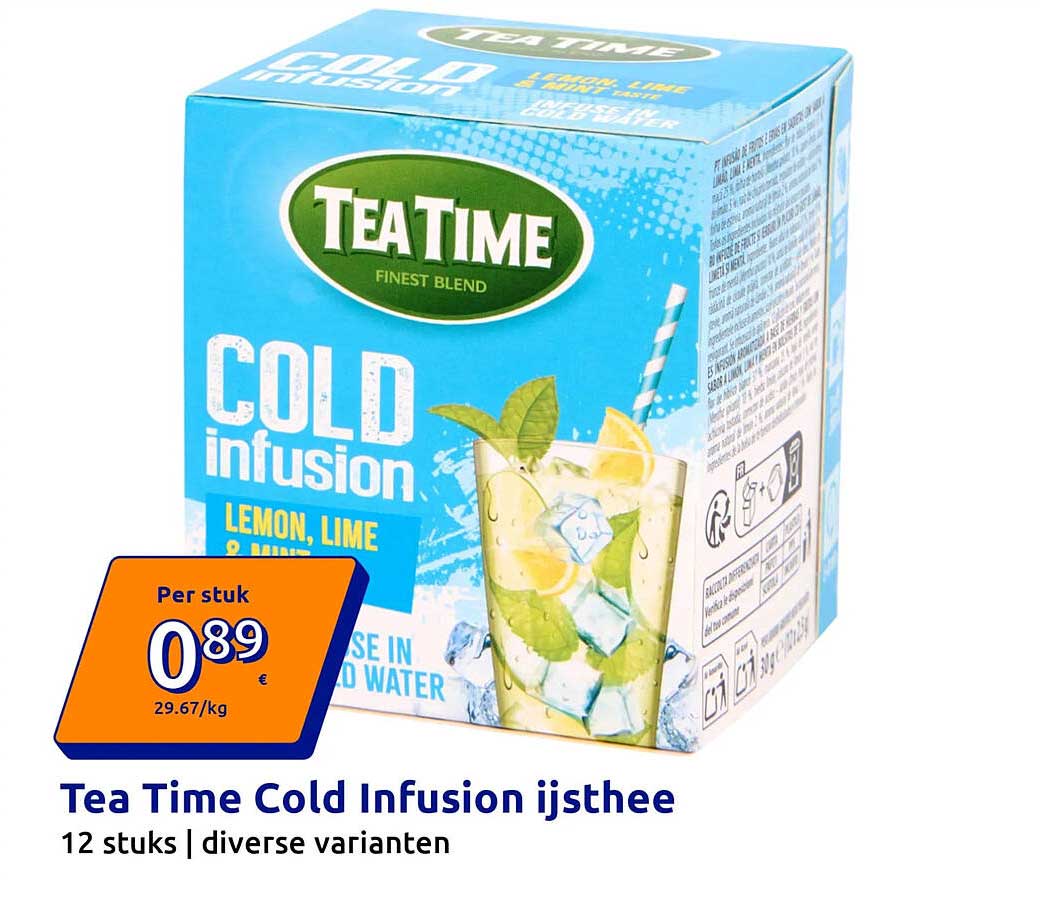 Tea Time Cold Infusion ijsthee