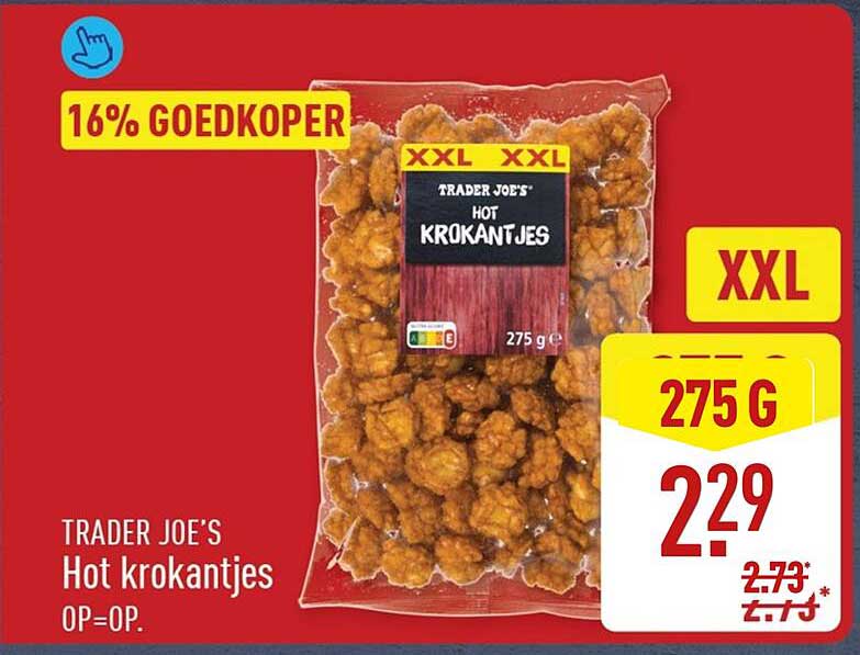 TRADER JOE'S Hot krokantjes