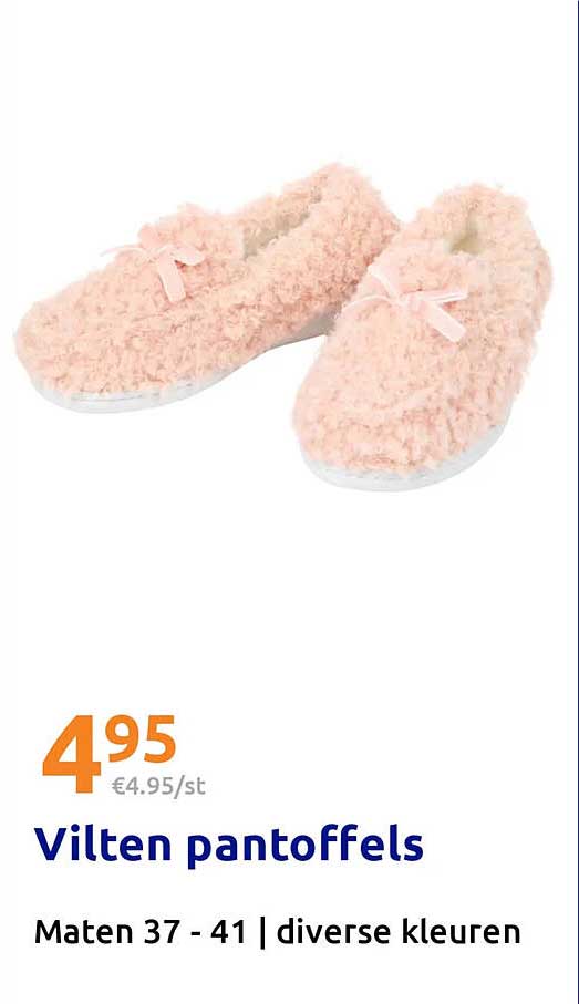 Vilt en pantoffels