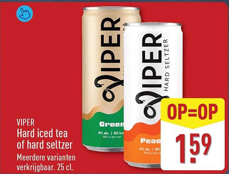 VIPER Hard iced tea of hard seltzer