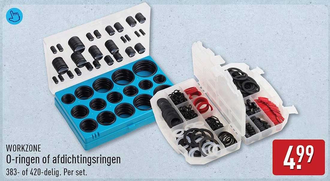 WORKZONE O-ringen of afdichtingsringen