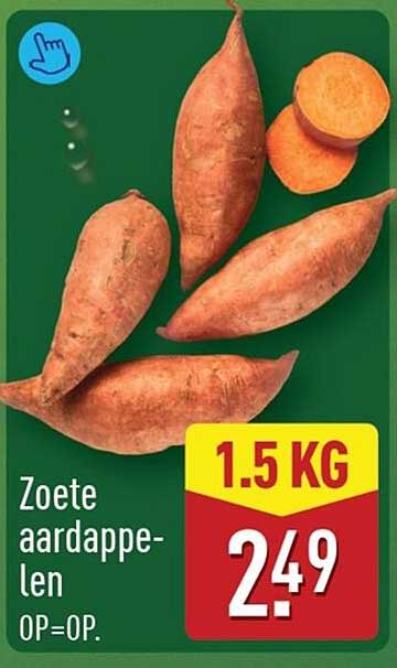 Zoete aardappelen OP=OP. 1.5 KG