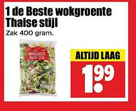 1 de Beste wokgroente Thaise stijl