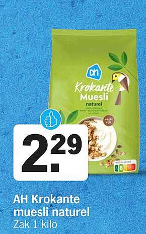 AH Krokante muesli naturel
