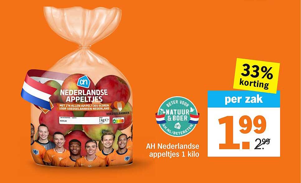 AH Nederlandse appeltjes 1 kilo