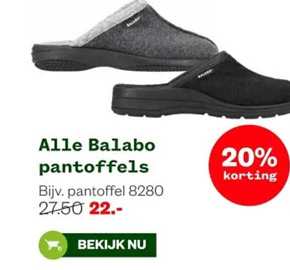 Alle Balabo pantoffels