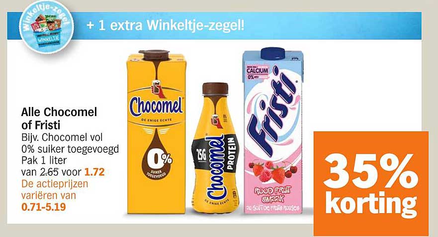 Alle Chocome of Fristi