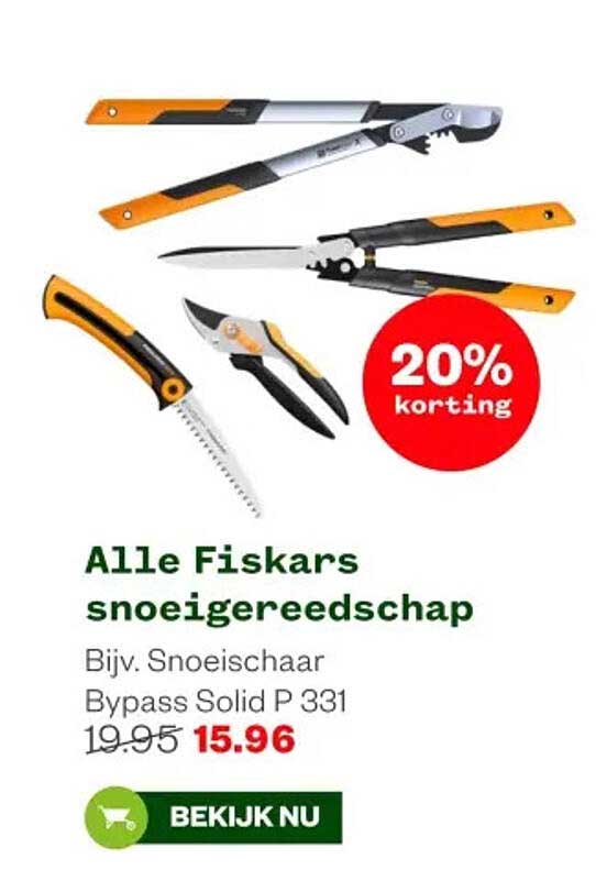 Alle Fiskars snoeigereedschap