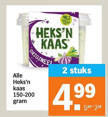 Alle Heks’n kaas 150-200 gram