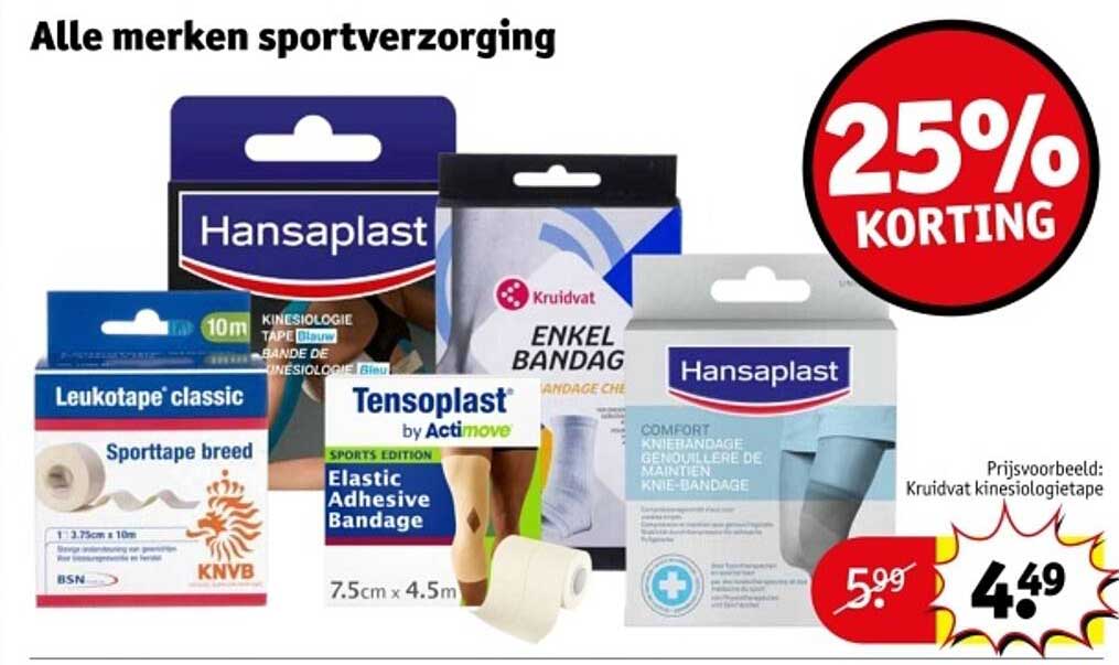 Alle merken sportverzorging
