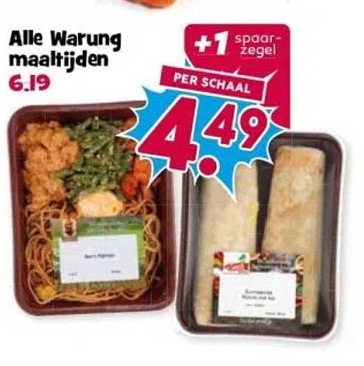 Alle Warung maaltijden