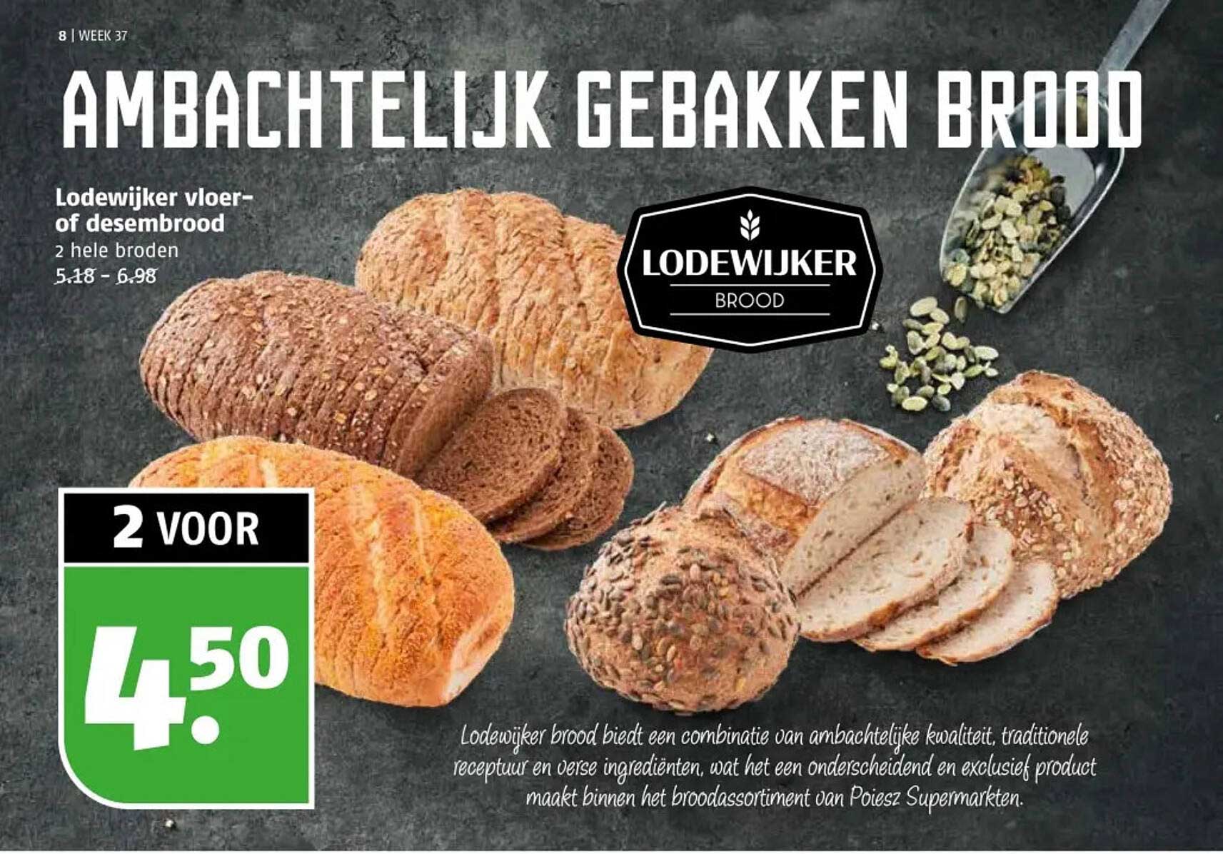 AMBACHTELIJK GEBAKKEN BROOD