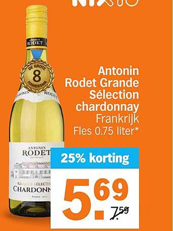 Antonin Rodet Grande Sélection chardonnay